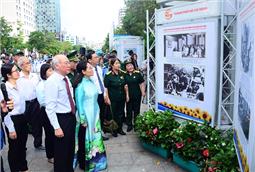 Khai mạc triển lãm kỷ niệm 50 năm thực hiện Di chúc của Chủ tịch Hồ Chí Minh